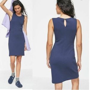 Anthropologie Navy Mini Dress